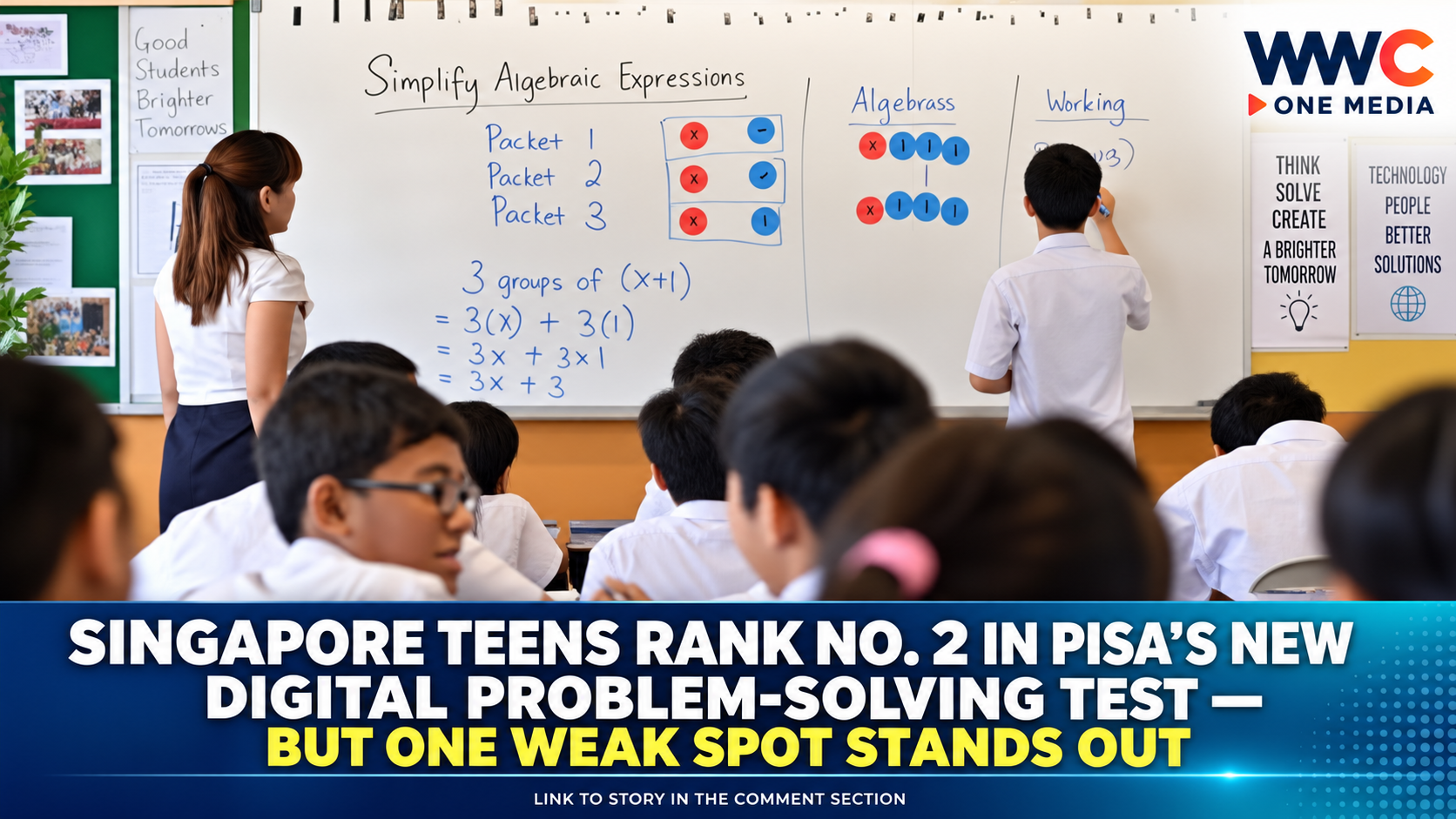 Singapore Teens Rank No. 2 in PISA’s New Digital Problem-Solving Test — But One Weak Spot Stands Out