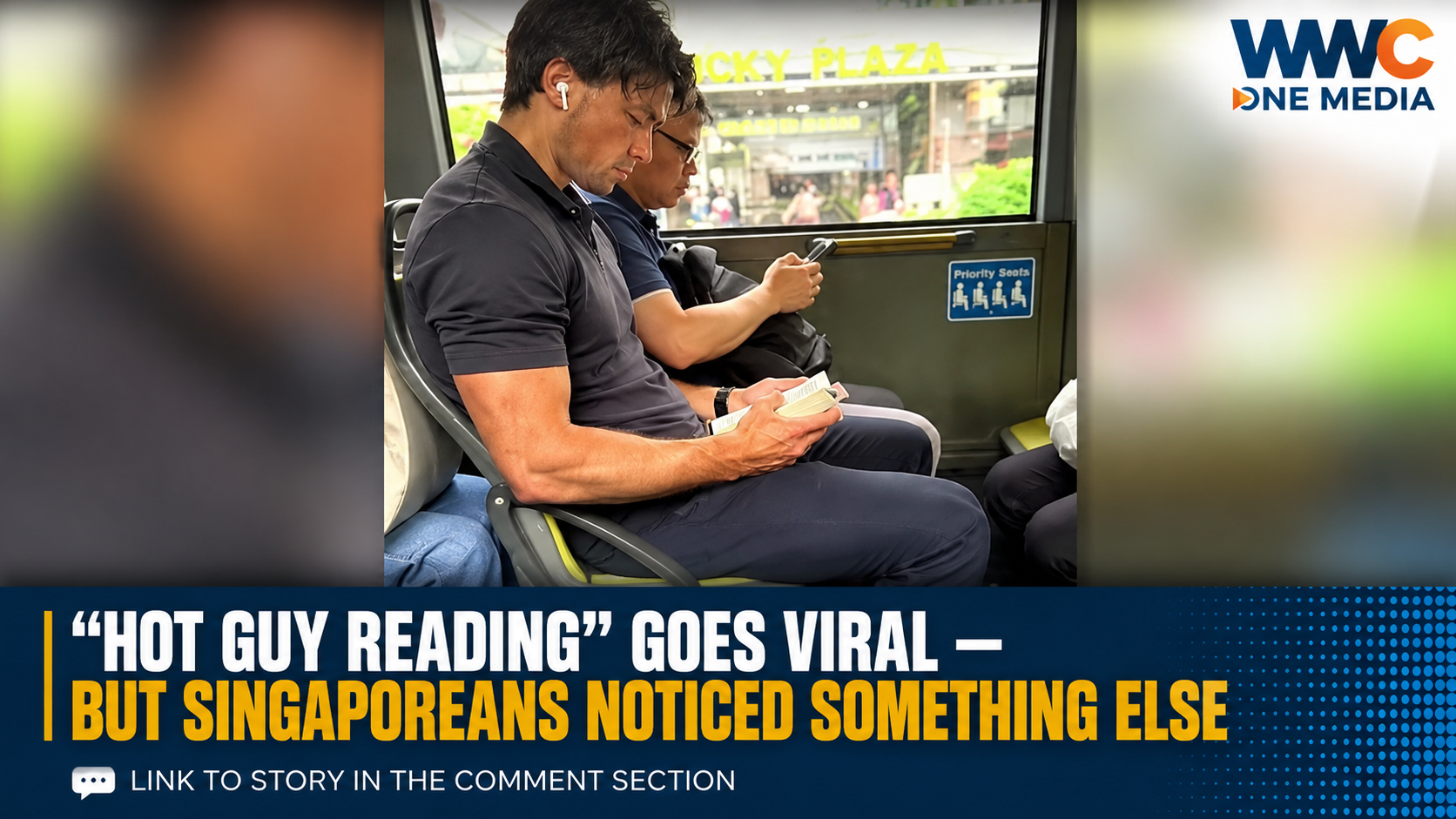 “HOT GUY READING” GOES VIRAL — BUT SINGAPOREANS NOTICED SOMETHING ELSE
