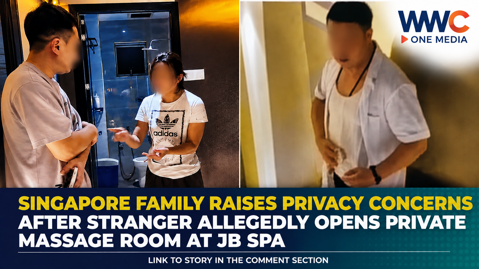 Singapore Family Raises Privacy Concerns After Stranger Allegedly Opens Private Massage Room at JB Spa