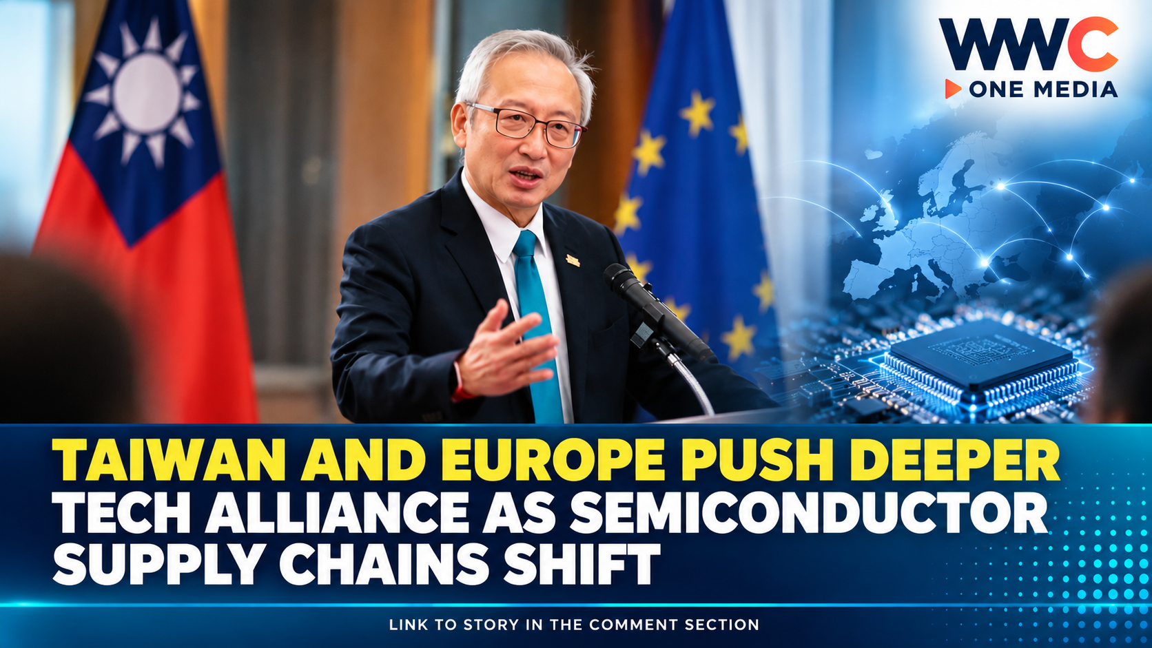 Taiwan and Europe Push Deeper Tech Alliance as Semiconductor Supply Chains Shift