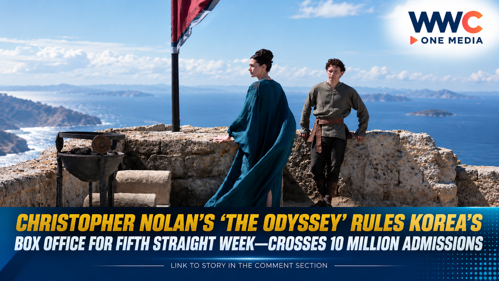 Christopher Nolan’s ‘The Odyssey’ Rules Korea’s Box Office for Fifth Straight Week—Crosses 10 Million Admissions