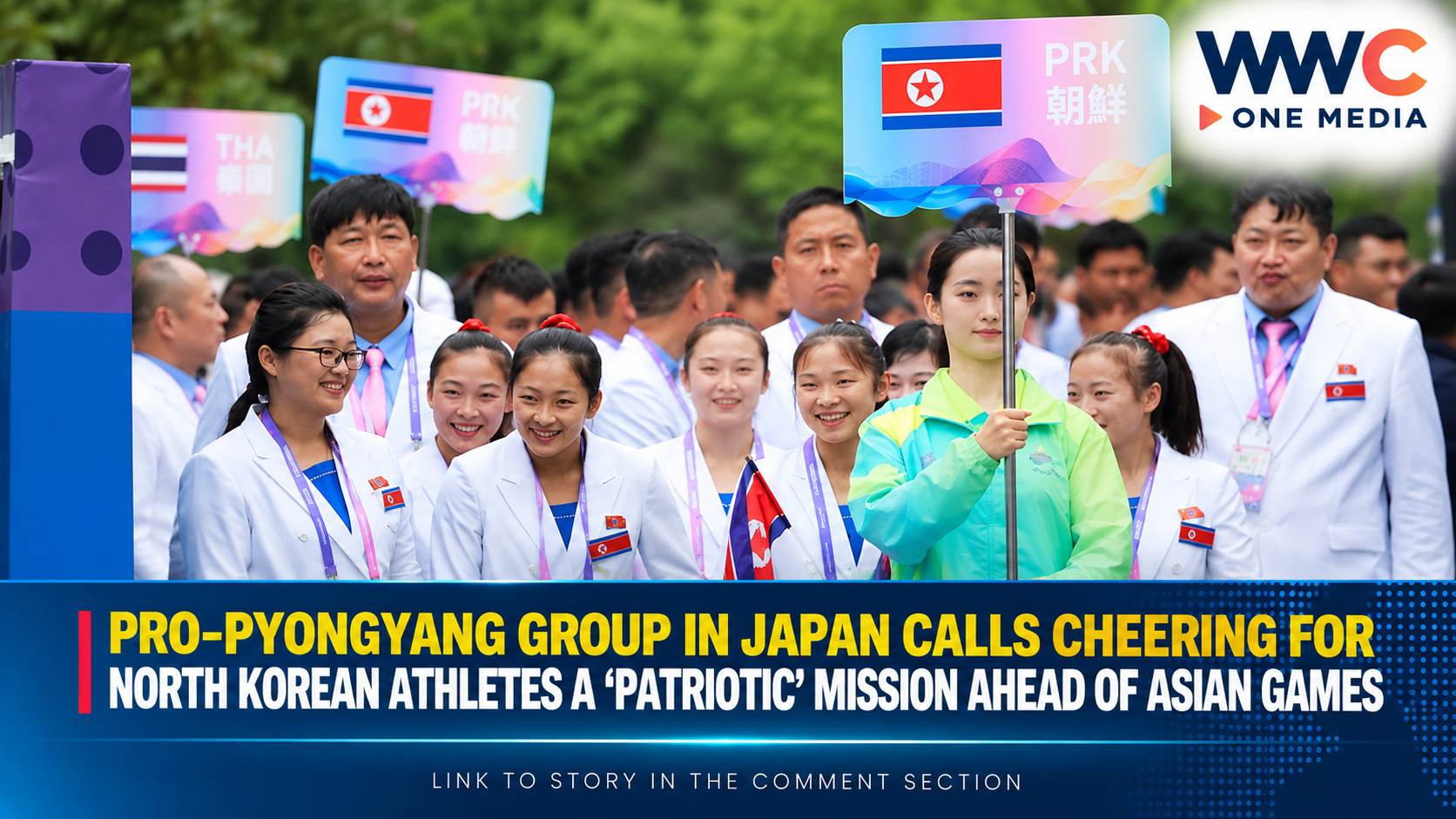 Pro-Pyongyang Group in Japan Calls Cheering for North Korean Athletes a ‘Patriotic’ Mission Ahead of Asian Games