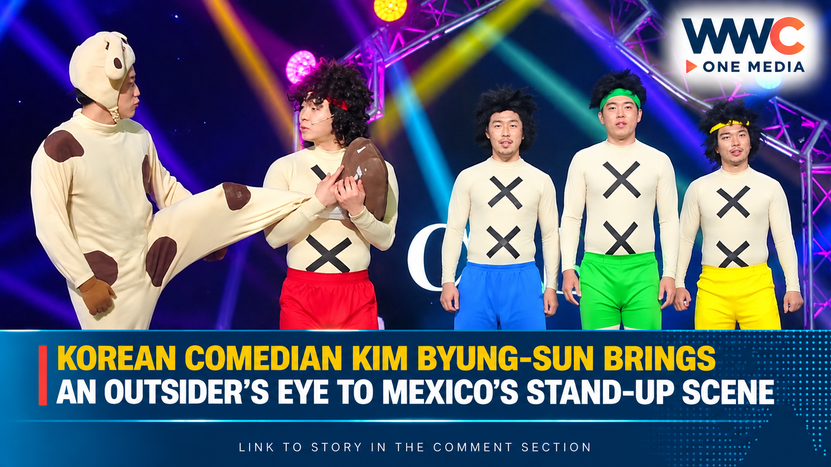 Korean Comedian Kim Byung-sun Brings an Outsider’s Eye to Mexico’s Stand-Up Scene