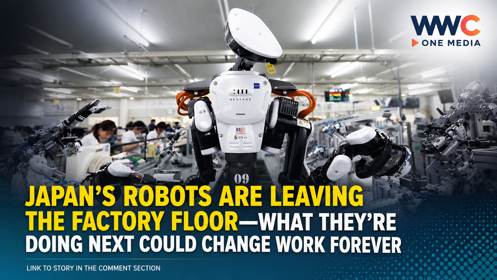 Japan’s Robots Are Leaving the Factory Floor—What They’re Doing Next Could Change Work Forever