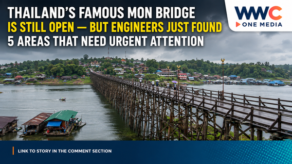 Thailand’s Famous Mon Bridge Is Still Open — But Engineers Just Found 5 Areas That Need Urgent Attention