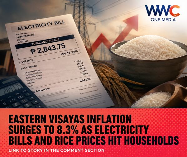 Eastern Visayas Inflation Surges to 8.3% as Electricity Bills and Rice Prices Hit Households