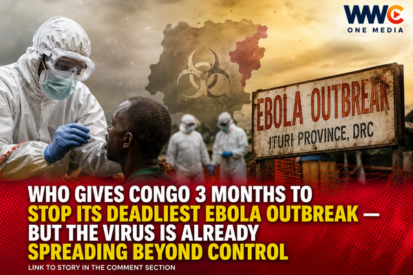 WHO Gives Congo 3 Months to Stop Its Deadliest Ebola Outbreak — But the Virus Is Already Spreading Beyond Control