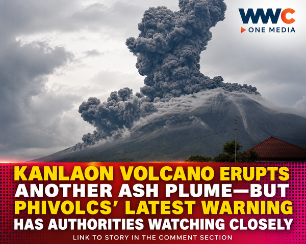 Kanlaon Volcano Erupts Another Ash Plume—But PHIVOLCS’ Latest Warning Has Authorities Watching Closely