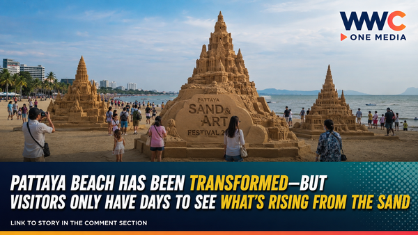 Pattaya Beach Has Been Transformed—But Visitors Only Have Days to See What’s Rising From the Sand
