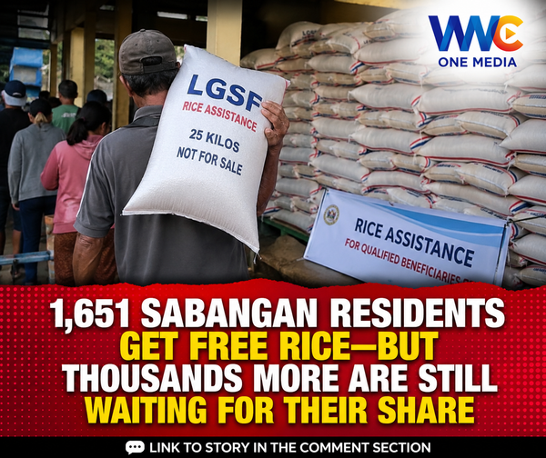 1,651 Sabangan Residents Get Free Rice—But Thousands More Are Still Waiting for Their Share