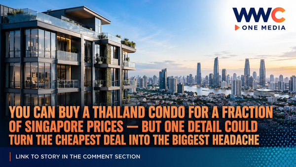 You Can Buy a Thailand Condo for a Fraction of Singapore Prices — But One Detail Could Turn the Cheapest Deal Into the Biggest Headache