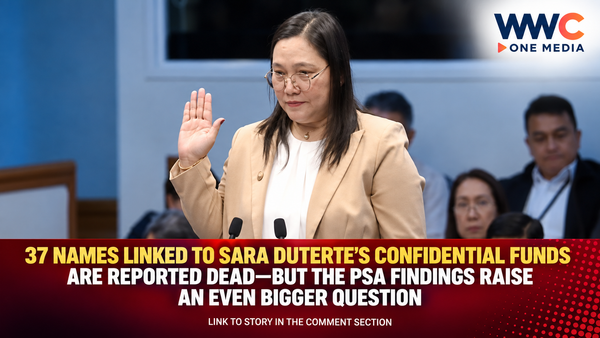 37 Names Linked to Sara Duterte’s Confidential Funds Are Reported Dead—But the PSA Findings Raise an Even Bigger Question