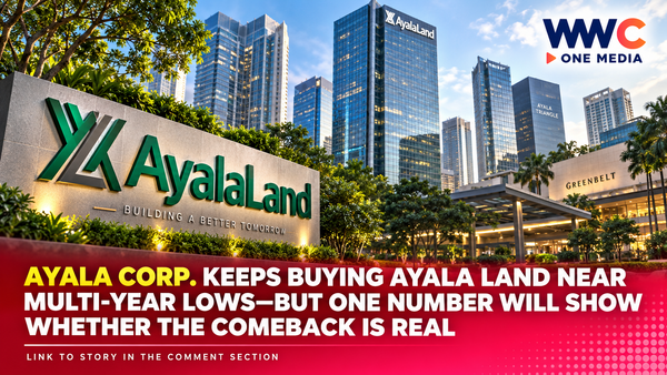 Ayala Corp. Keeps Buying Ayala Land Near Multi-Year Lows—But One Number Will Show Whether the Comeback Is Real