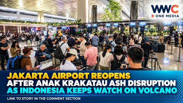 Jakarta Airport Reopens After Anak Krakatau Ash Disruption as Indonesia Keeps Watch on Volcano