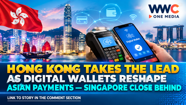 Hong Kong Takes the Lead as Digital Wallets Reshape Asian Payments — Singapore Close Behind