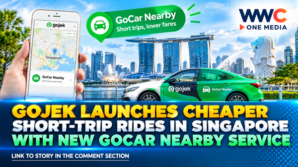 Gojek Launches Cheaper Short-Trip Rides in Singapore With New GoCar Nearby Service