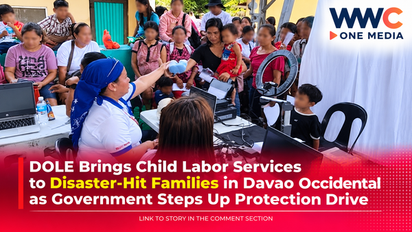 DOLE Brings Child Labor Services to Disaster-Hit Families in Davao Occidental as Government Steps Up Protection Drive