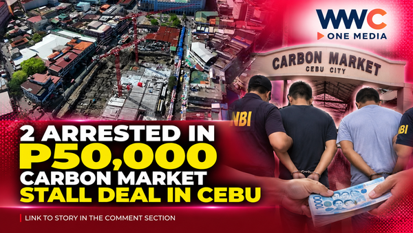 2 Arrested in P50,000 Carbon Market Stall Deal in Cebu