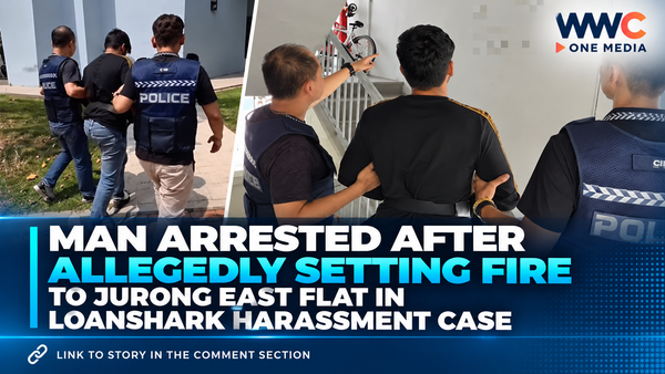 Man Arrested After Allegedly Setting Fire to Jurong East Flat in Loanshark Harassment Case