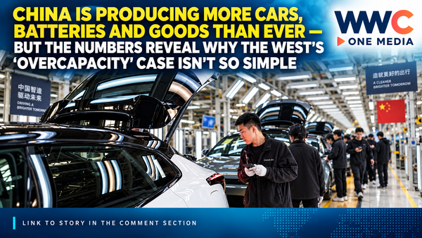 China Is Producing More Cars, Batteries and Goods Than Ever — But the Numbers Reveal Why the West’s ‘Overcapacity’ Case Isn’t So Simple