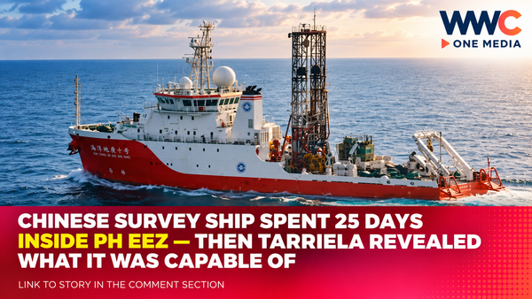 Chinese Survey Ship Spent 25 Days Inside PH EEZ — Then Tarriela Revealed What It Was Capable Of