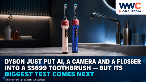Dyson Just Put AI, a Camera and a Flosser Into a S$699 Toothbrush — But Its Biggest Test Comes Next