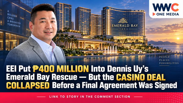 EEI Put ₱400 Million Into Dennis Uy’s Emerald Bay Rescue — But the Casino Deal Collapsed Before a Final Agreement Was Signed