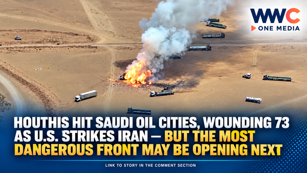 Houthis Hit Saudi Oil Cities, Wounding 73 as U.S. Strikes Iran — But the Most Dangerous Front May Be Opening Next