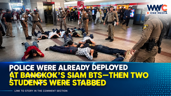 Police Were Already Deployed at Bangkok’s Siam BTS—Then Two Students Were Stabbed