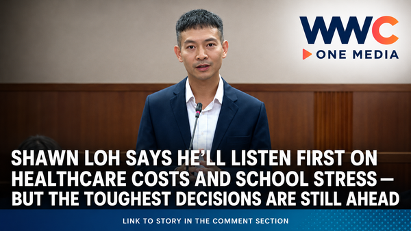 Shawn Loh Says He’ll Listen First on Healthcare Costs and School Stress — But the Toughest Decisions Are Still Ahead