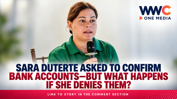 Sara Duterte Asked to Confirm Bank Accounts—But What Happens If She Denies Them?