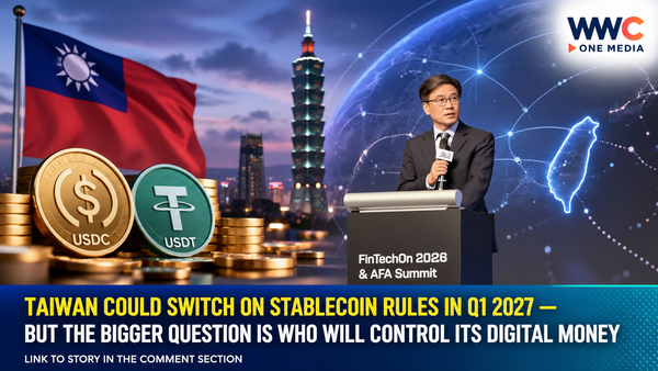 Taiwan Could Switch On Stablecoin Rules in Q1 2027 — But the Bigger Question Is Who Will Control Its Digital Money