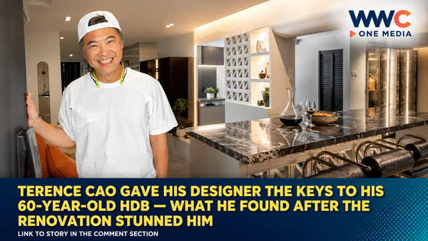 Terence Cao Gave His Designer the Keys to His 60-Year-Old HDB — What He Found After the Renovation Stunned Him