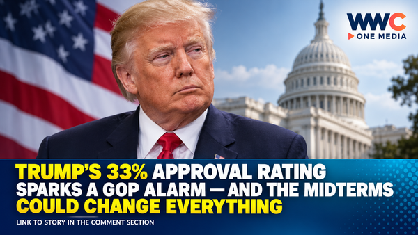 Trump’s 33% Approval Rating Sparks a GOP Alarm — And the Midterms Could Change Everything