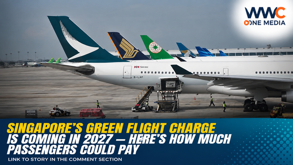 Singapore’s Green Flight Charge Is Coming in 2027 — Here’s How Much Passengers Could Pay