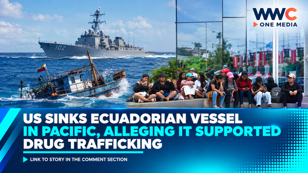 US Sinks Ecuadorian Vessel in Pacific, Alleging It Supported Drug Trafficking