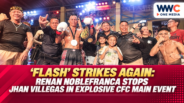 ‘Flash’ Strikes Again: Renan Noblefranca Stops Jhan Villegas in Explosive CFC Main Event