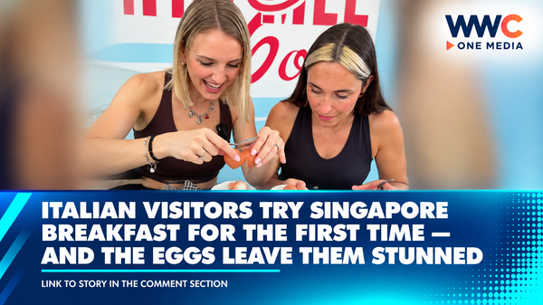 Italian Visitors Try Singapore Breakfast for the First Time — and the Eggs Leave Them Stunned