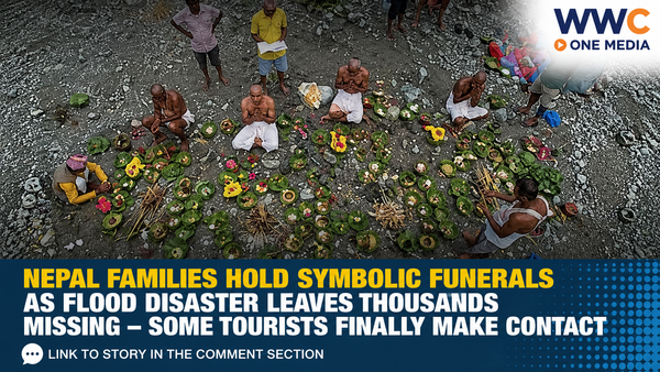 Nepal Families Hold Symbolic Funerals as Flood Disaster Leaves Thousands Missing — Some Tourists Finally Make Contact