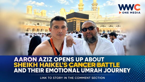 Aaron Aziz Opens Up About Sheikh Haikel’s Cancer Battle and Their Emotional Umrah Journey