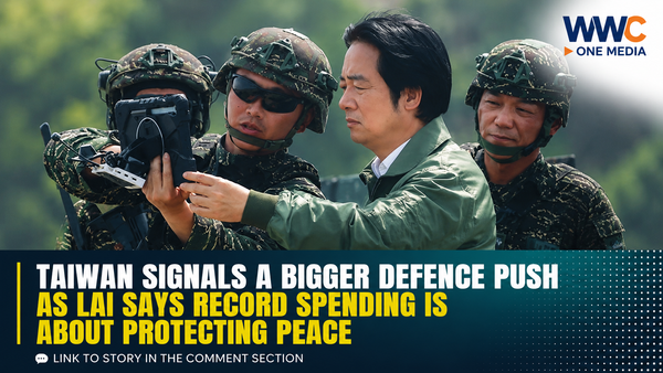 Taiwan Signals a Bigger Defence Push as Lai Says Record Spending Is About Protecting Peace