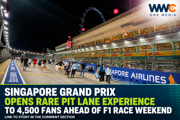 SINGAPORE GRAND PRIX OPENS RARE PIT LANE EXPERIENCE TO 4,500 FANS AHEAD OF F1 RACE WEEKEND