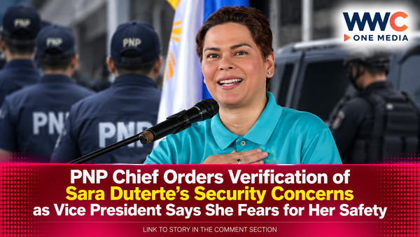 PNP Chief Orders Verification of Sara Duterte’s Security Concerns as Vice President Says She Fears for Her Safety