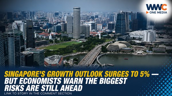 Singapore’s Growth Outlook Surges to 5% — But Economists Warn the Biggest Risks Are Still Ahead