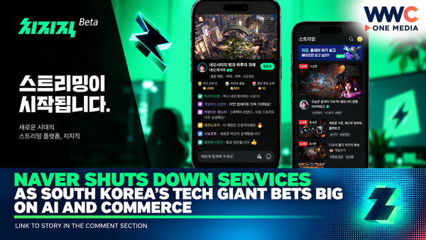 Naver Shuts Down Services as South Korea’s Tech Giant Bets Big on AI and Commerce