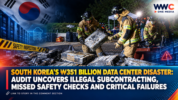 South Korea’s ₩351 Billion Data Center Disaster: Audit Uncovers Illegal Subcontracting, Missed Safety Checks and Critical Failures