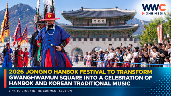 2026 Jongno Hanbok Festival to Transform Gwanghwamun Square Into a Celebration of Hanbok and Korean Traditional Music