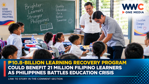 ₱10.8-Billion Learning Recovery Program Could Benefit 21 Million Filipino Learners as Philippines Battles Education Crisis