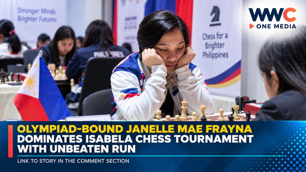 Olympiad-Bound Janelle Mae Frayna Dominates Isabela Chess Tournament With Unbeaten Run