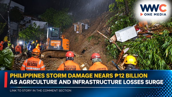 Philippines Storm Damage Nears ₱12 Billion as Agriculture and Infrastructure Losses Surge